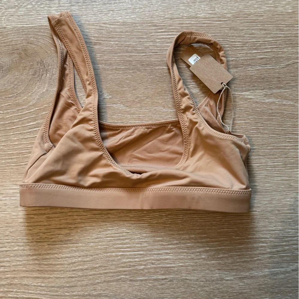 Skims tank bikini top ochre xxs